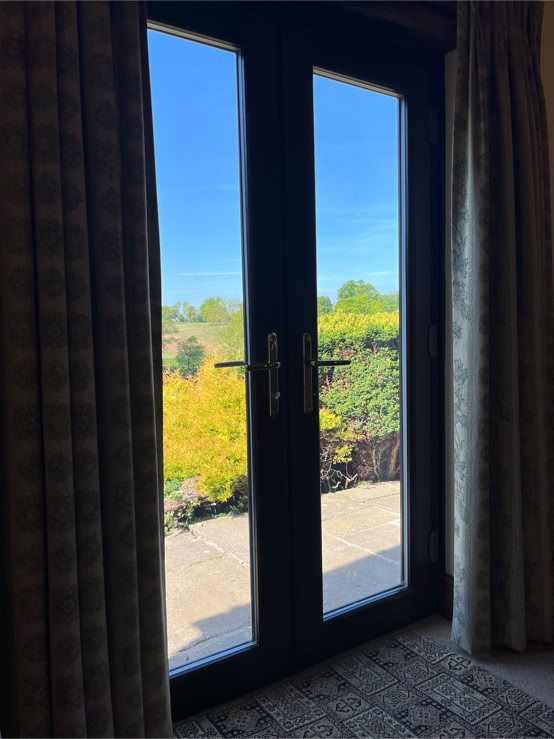 Mill House - patio doors