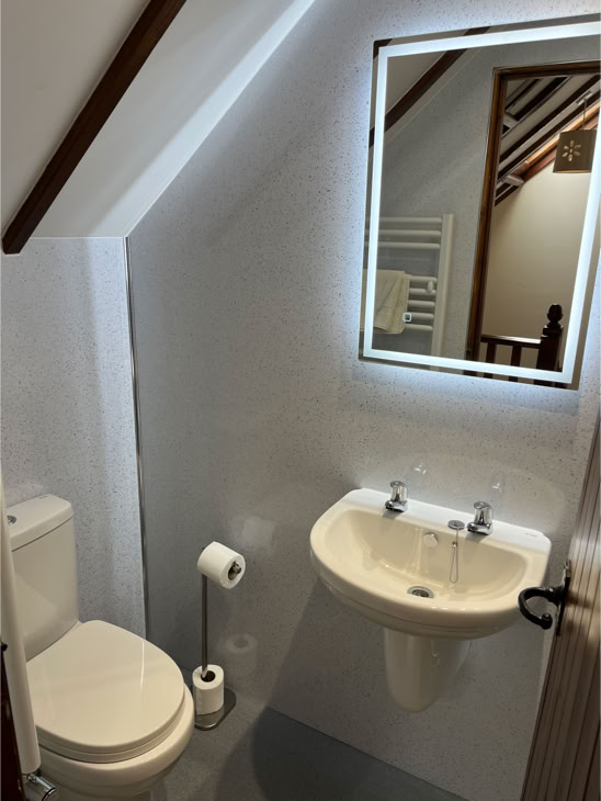 The Dairy - upstairs shower room