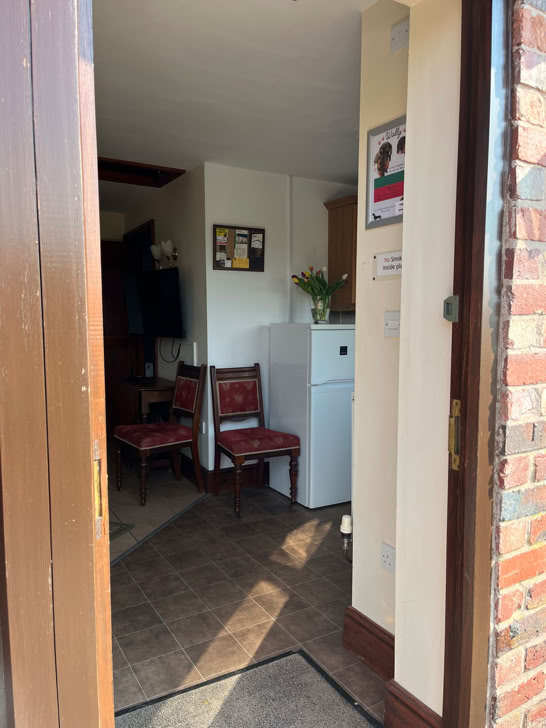 Stables - looking through front door