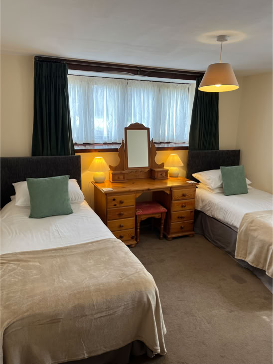 The Dairy - ground floor twin bedroom